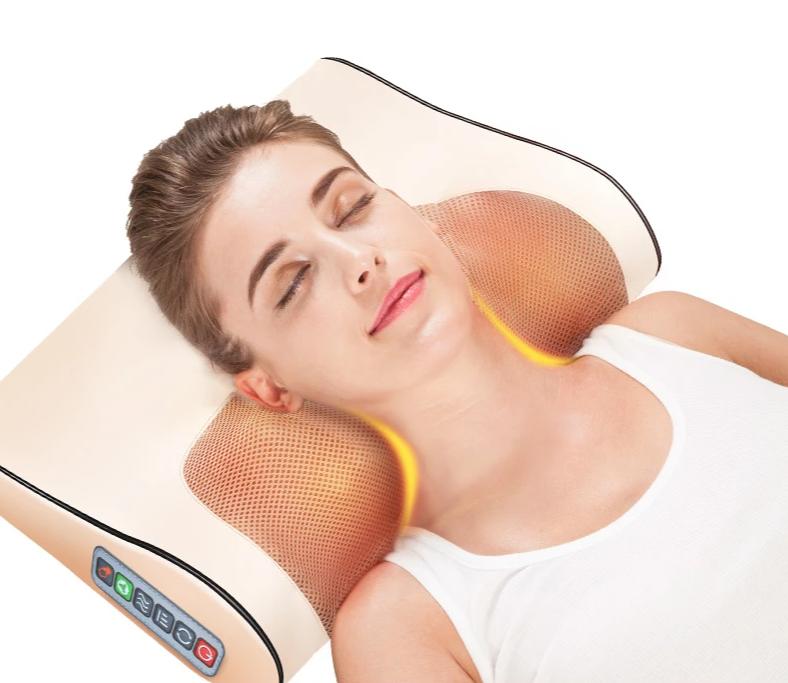 Pillow Shiatsu Massager Device Cervical Healthy Massageador Relaxation